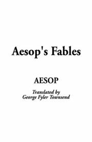 Cover of: Aesop's Fables by Aesop, George Fyler Townsend