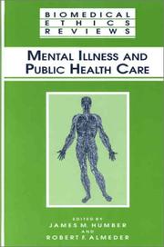 Cover of: Mental illness and public health care