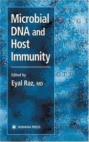 Cover of: Microbial DNA and Host Immunity by Eyal Raz, Eyal Raz