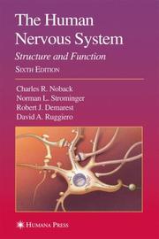 Cover of: The Human Nervous System: Structure and Function