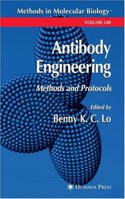 Cover of: Antibody Engineering: Methods and Protocols (Methods in Molecular Biology)