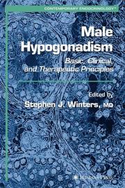 Cover of: Male Hypogonadism (Contemporary Endocrinology)