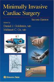 Cover of: Minimally Invasive Cardiac Surgery (Contemporary Cardiology)
