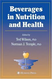 Cover of: Beverages in Nutrition and Health