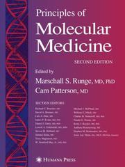Cover of: Principles of molecular medicine | 