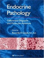 Cover of: Endocrine Pathology by Ricardo V. Lloyd