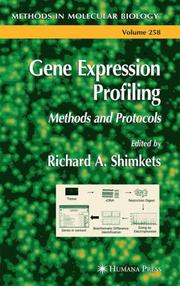 Cover of: Gene Expression Profiling