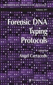 Cover of: Forensic DNA Typing Protocols