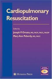 Cover of: Cardiopulmonary Resuscitation (Contemporary Cardiology) by 