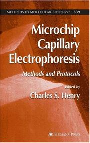 Microchip capillary electrophoresis