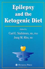 Cover of: Epilepsy and the Ketogenic Diet | 