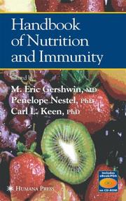 Cover of: Handbook of Nutrition and Immunity
