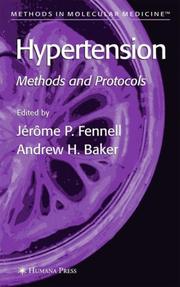 Cover of: Hypertension by 