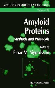Cover of: Amyloid Proteins by Einar M. Sigurdsson