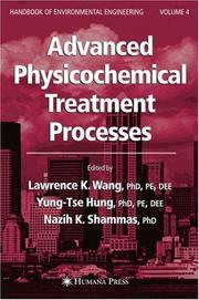 Cover of: Advanced physicochemical treatment processes