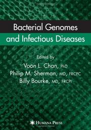 Cover of: Bacterial genomes and infectious diseases by edited by Voon L. Chan, Philip M. Sherman, Billy Bourke.