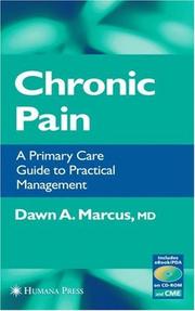 Chronic pain by Dawn A. Marcus