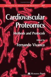 Cover of: Cardiovascular Proteomics: Methods and Protocols (Methods in Molecular Biology)