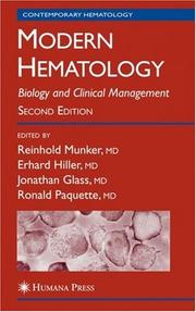 Modern hematology