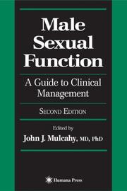 Cover of: Male Sexual Function by John J. Mulcahy, John J. Mulcahy