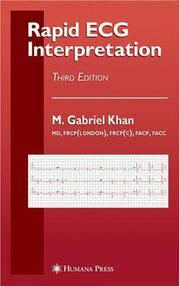 Cover of: Rapid ECG Interpretation (Contemporary Cardiology)