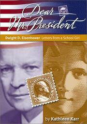 Cover of: Dwight D. Eisenhower: letters from a New Jersey schoolgirl