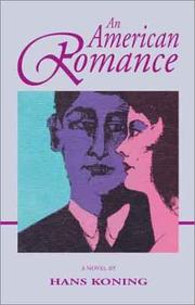 Cover of: An American Romance (Koning)