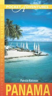 Cover of: Pocket Adventures Panama by Patricia Katzman