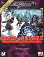 Cover of: Maze of Zayene: Dimensions of Flight (Sword Sorcery)
