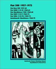 Cover of: Fiat 500 Owners Workshop Manual | Autobooks