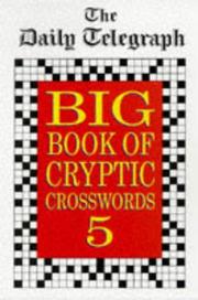Cover of: Big Book of Cryptic Crosswords (Crossword) by Daily Telegraph Staff