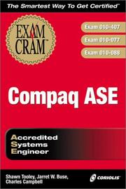 Cover of: Compaq ASE