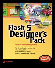 Cover of: Flash 5 Designer's Pack by Cpp Author Team, Dan London, Sherry London, Bill Sanders, Bill Turner, James Robertson, Richard Bazley
