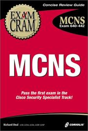 Cover of: MCNS