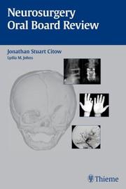 Cover of: Neurosurgery Oral Board Review