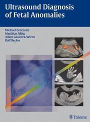 Cover of: Ultrasound Diagnosis of Fetal Anomalies by Matthias Albig, Adam Gasiorek-Wiens, Rolf Becker, L. Schmitz, R. D. Wegner