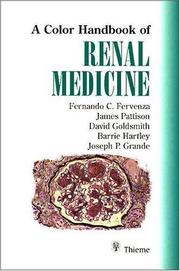 Cover of: Color Handbook of Renal Medicine