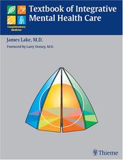 Cover of: Textbook of Integrative Mental Health Care by James Lake