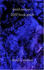 Cover of: DAVID F. EUSTACE'S YEAR 2000 BOOK GUIDE (Literary)