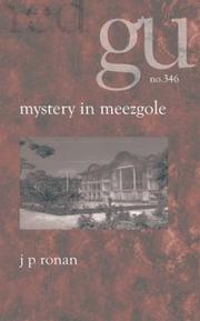 Cover of: Mystery in Meezgole by J. P. Ronan