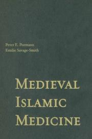Cover of: Medieval Islamic Medicine by Peter E. Pormann, Emilie Savage-Smith
