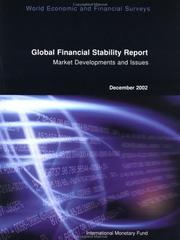 Cover of: Global Financial Stability Report by International Monetary Fund.