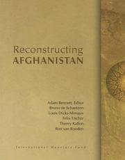 Cover of: Reconstructing Afghanistan by Adam Bennett, editor, ... [et al.].