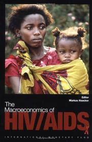 Cover of: The macroeconomics of HIV/AIDS