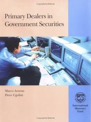 Cover of: Primary dealers in government securities