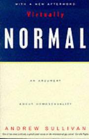 Cover of: Virtually Normal by Andrew Sullivan