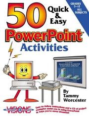 Cover of: 50 Quick & Easy PowerPoint Activities