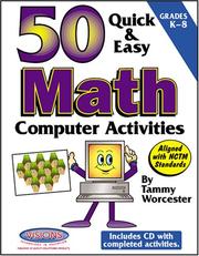 Cover of: 50 Quick & Easy Math Computer Activites | Tammy Worcester