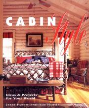 Cover of: Cabin style: ideas & projects for your world