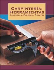 Cover of: Carpintería by Creative Publishing international, The editors of Creative Publishing international
